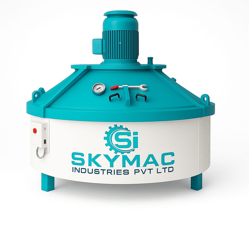 Planetary Mixer for Concrete Mixing